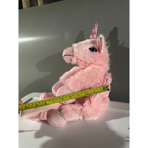 Hobby Lobby Pink Unicorn Plush Backpack - Picture 3 of 11